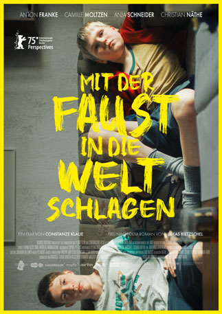 Mit der Faust in die Welt schlagen Kino Poster