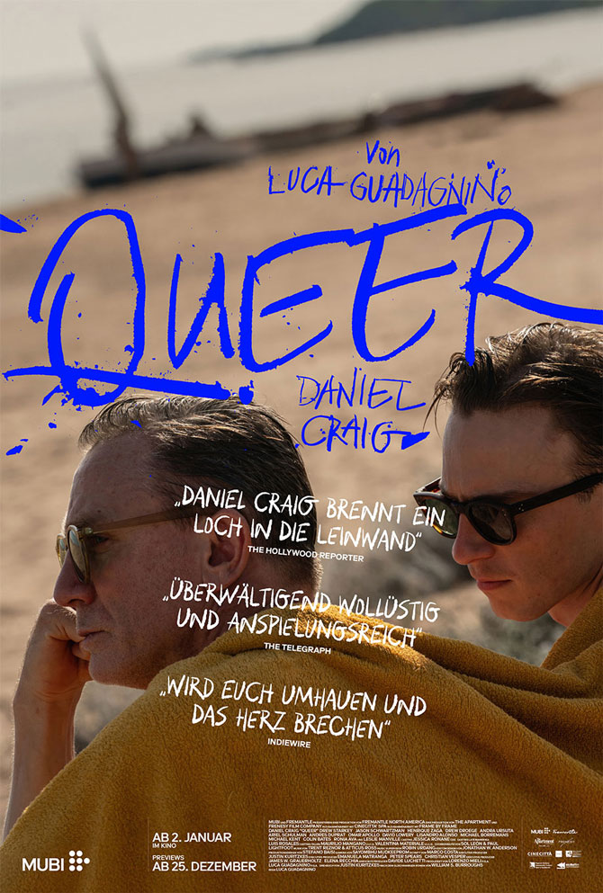 Queer Film Luca Guadagnino Poster