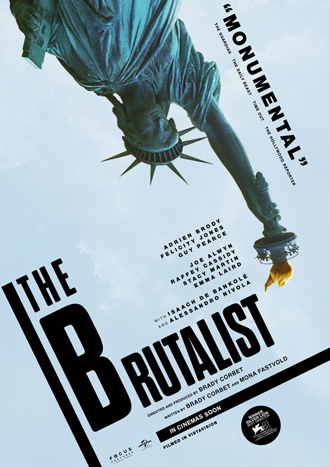 The Brutalist Film Kino Poster