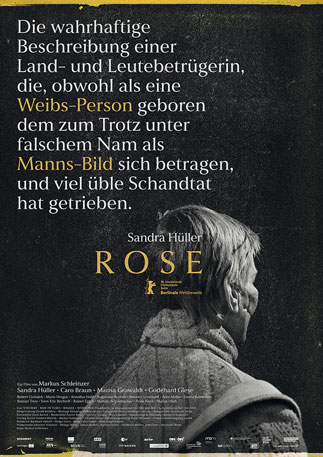 Rose Sandra Hüller Kino Poster 2