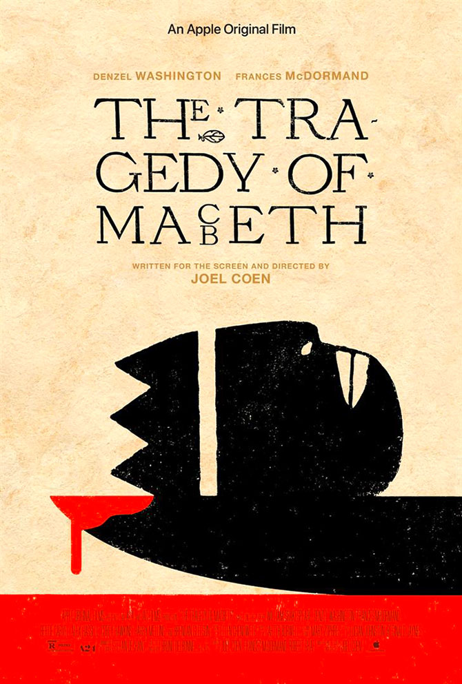 The Tragedy of Macbeth Joel Coen Poster