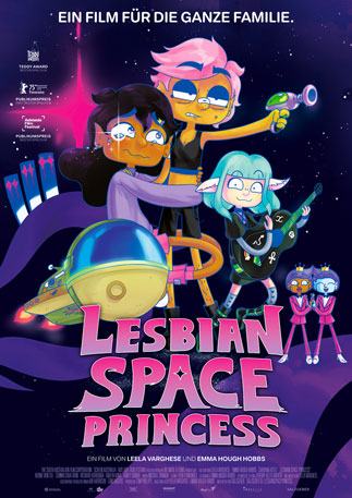 Lesbian Space Princess Kino Poster