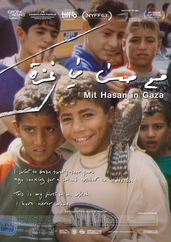 Mit Hasan in Gaza Film Kino Poster